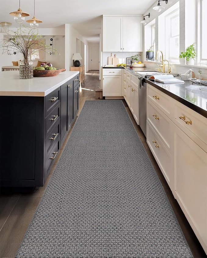Color&Geometry Door Mat 3'x10' Runner Rug - Image 7