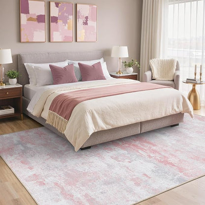 BEIMO Area Rugs 5x7 for Living Room Bedroom, Modern Abstract Machine Washable - Image 4