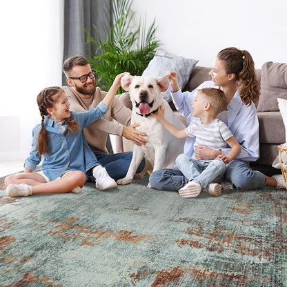 5x7 Area Rugs for Living Room Rug Washable: Modern Rug for Dining Room Bedroom - Image 7