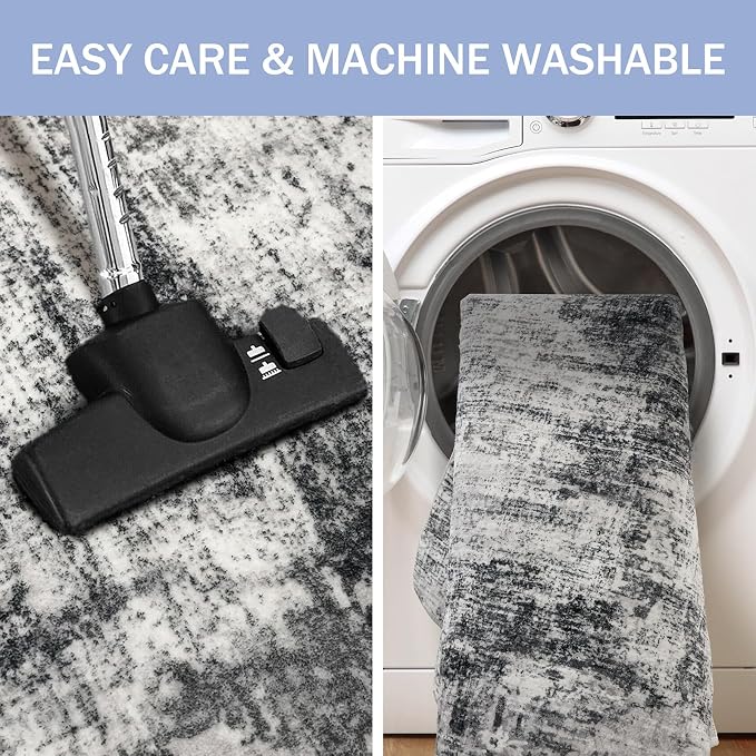 IOHOUZE Abstract Area Rug 3x5 Ft Washable Rugs - Image 4