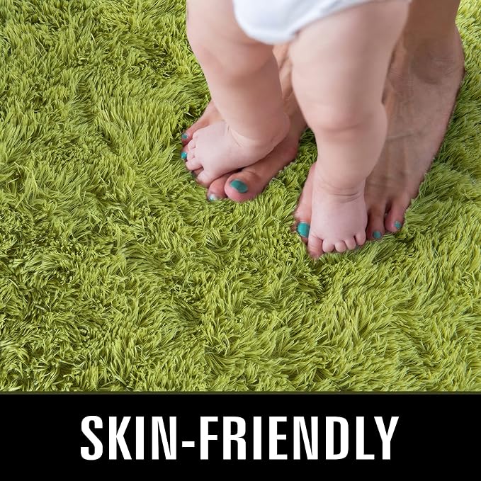 TWINNIS Super Soft Shaggy Rugs Fluffy Carpets, 5x8 Feet, Indoor Modern Plush - Image 3