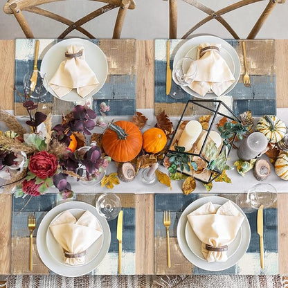 Emvency Farmhouse Placemats Set of 4, 12x18 Inch - Image 7