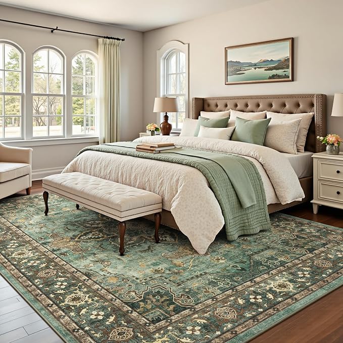 Lofus 6x9 Area Rugs for Living Room, Washable Area Rug, Rugs for Bedroom - Image 2