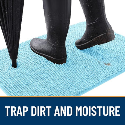 OLANLY Dog Door Mat for Muddy Paws 44x32, Absorbs Moisture and Dirt, Absorbent - Image 2