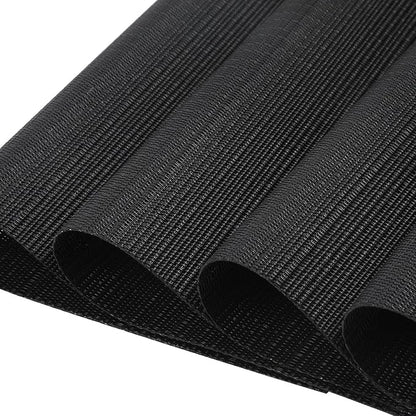 SHACOS Small Round Table Placemats Wedge Placemat Set of 4 Non Slip Heat - Image 3
