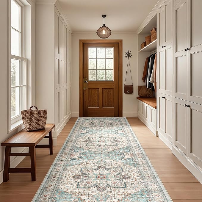 Tortania Area Rug 2x8 Runner Rugs - Image 5