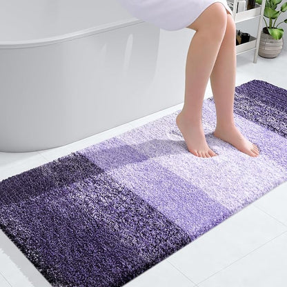 OLANLY Large Bathroom Rugs Mat 50x30, Extra Soft Absorbent Microfiber Bath Rugs by OLANLY