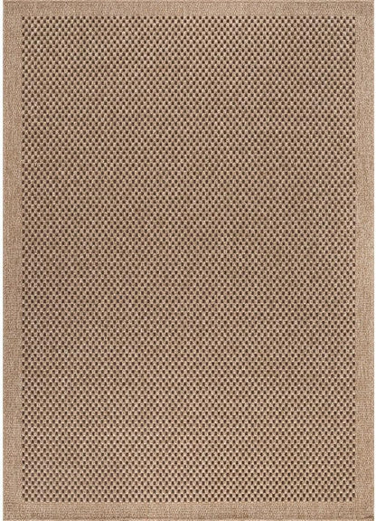 CAMILSON Easy Jute Rug 4x6, Indoor Outdoor Natural Color Fiber Area Rugs - Image 2