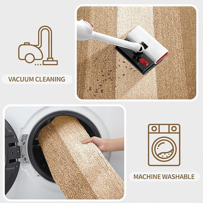 Kitinjoy Indoor Outdoor Door Mat, 40x24 Non-Slip Absorbent Dirt Trapper - Image 5