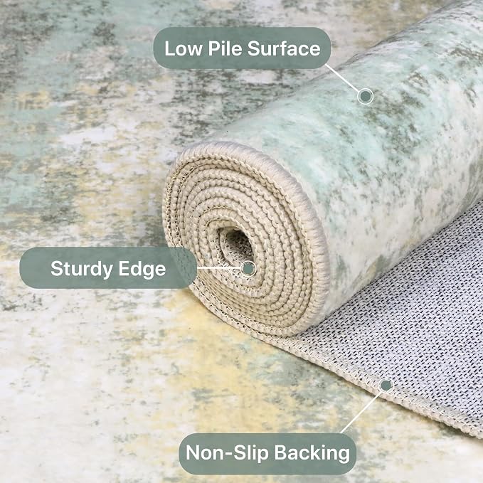 BEIMO Runner Rug for Hallway Kitchen, 3x8 Machine Washable Runners Rug for - Image 7