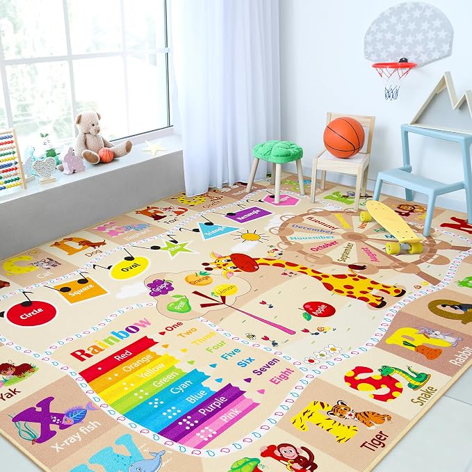 Chicrug Educational Kid Area Rug - Image 2