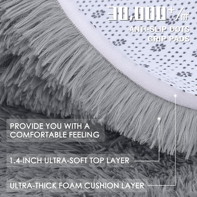 OLANLY 5x7 Machine Washable Large Area Rugs - Image 8