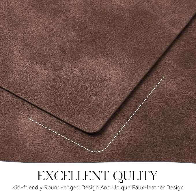 MOSAYT Vinyl Placemats Set of 6-12 X 17 Inch - Image 5