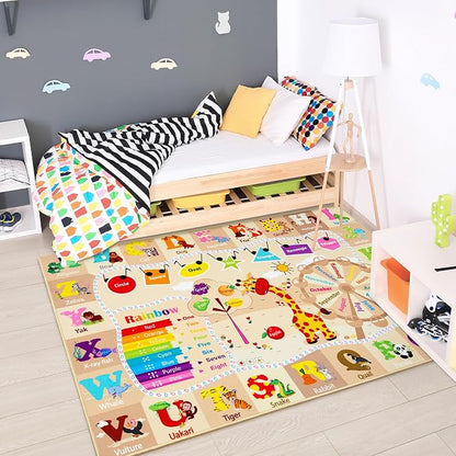 Chicrug Educational Kid Area Rug - Image 5