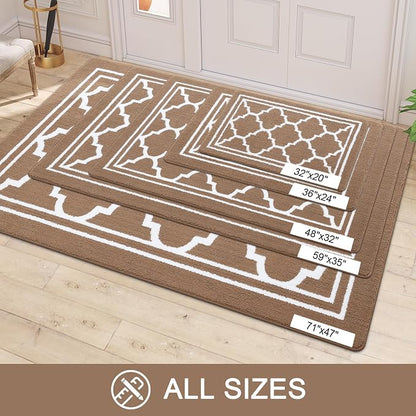 Buganda Long Indoor Door Mat, Dirt-Resistant and Absorbent Doormat, Low Profile - Image 7