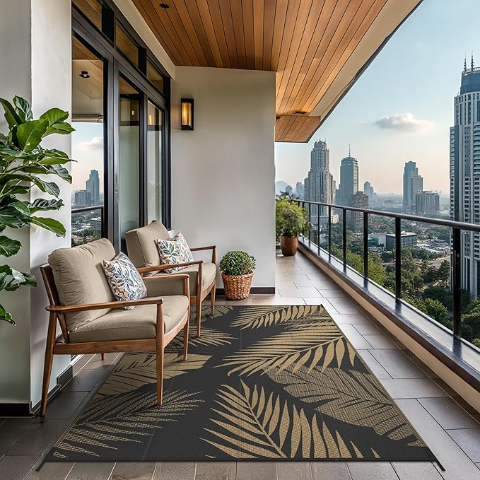 GENIMO Outdoor Rug 9' x 12' Waterproof - Image 4