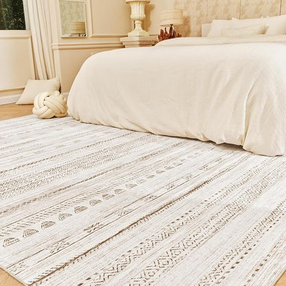 5x7 Large Area Rugs for Living Room Machine Washable Rug Distressed Indoor by Tchdio
