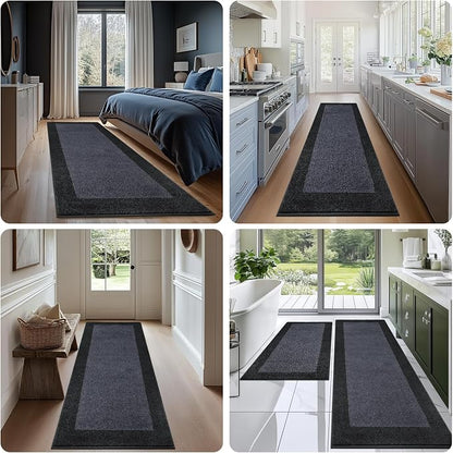 Indoor Door Mat 20" x 32", Washable Kitchen Rug, Non Slip Entryway Rug - Image 6