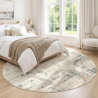 Lofus 8ft Area Rugs for Living Room, Soft Abstract Carpets for Bedroom Dining - Image 4