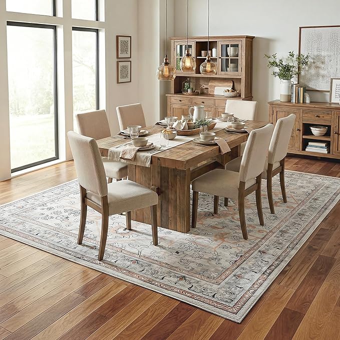 HOOBRO 5 x 7 Area Rugs Washable, Living Room Rugs, Non-Slip Rug Stain Resistant - Image 6