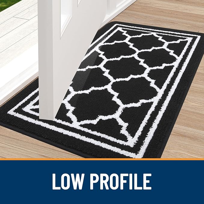 Buganda Runner Indoor Door Mat, Dirt-Resistant and Absorbent Doormat, Low - Image 3