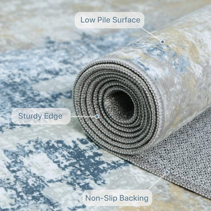 BEIMO Area Rugs 10x14 for Living Room Bedroom, Modern Abstract Machine Washable - Image 8