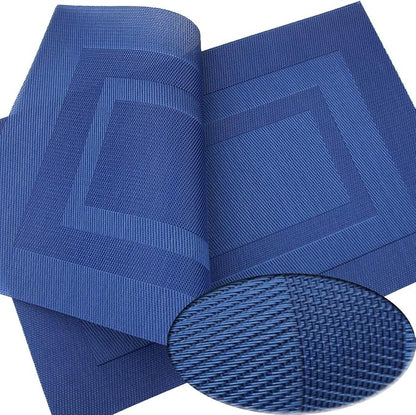 PIGCHCY Placemats Set of 12 Washable Durable Place Mats Vinyl Heat Resistant - Image 6