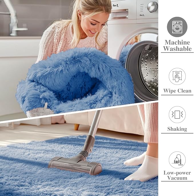 OLANLY 9x12 Machine Washable Large Area Rugs - Image 2