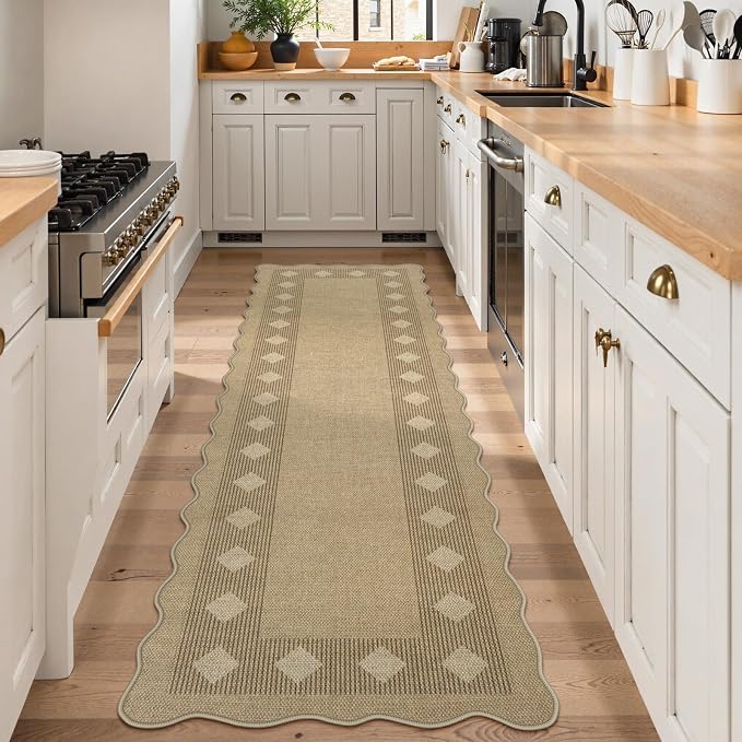 LIVEBOX Easy Jute Diamond Runner Rug - Image 2