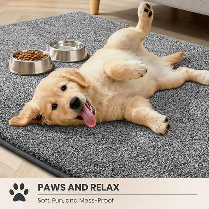 PURRUGS Easy Care Area Rug 4ft x 6ft, Non-Slip Machine Washable Entryway Rug - Image 3