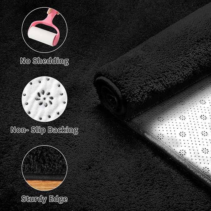 Sour Lemon 6x9 Area Rugs for Living Room, Soft Large Area Rug Fluffy Rugs for - Image 4