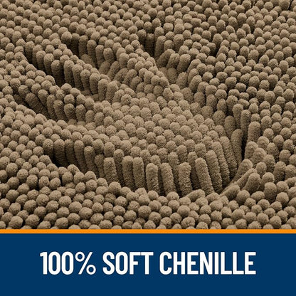 OLANLY Large Bathroom Rugs 40x24, Extra Soft Absorbent Chenille Bath Rugs - Image 3