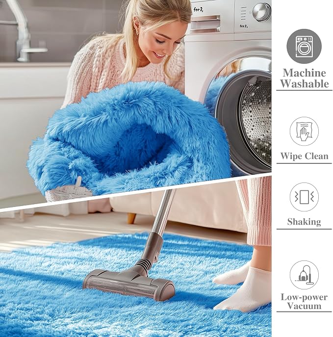 OLANLY 8x10 Machine Washable Large Area Rugs - Image 2