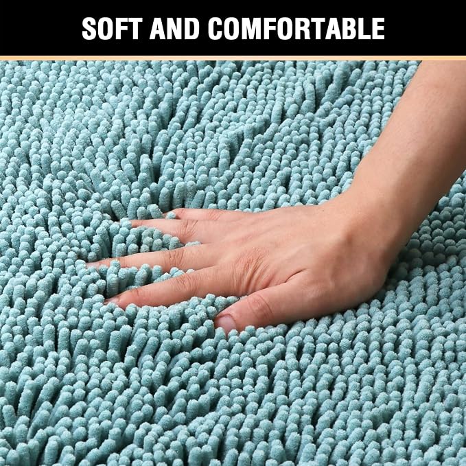 H.VERSAILTEX Bath Mat Bathroom Rug Bath Rugs - Image 4