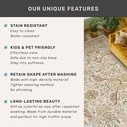 3x6 Washable Rug for Large Entryway - Image 7