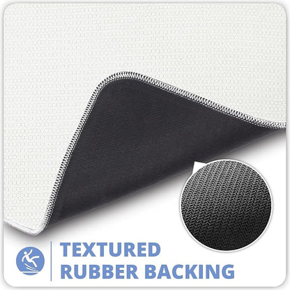 Bath Mat, Ultra Thin Bathroom Rugs, Rubber Bath Mats - Image 5