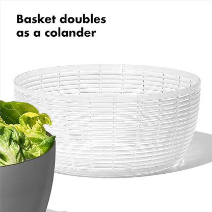 OXO Steel Salad Spinner - Image 5