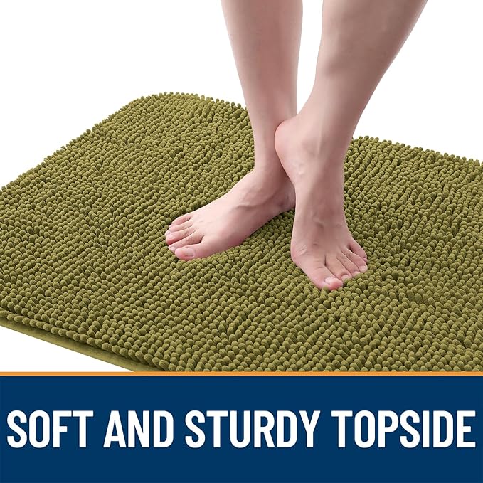 OLANLY Dog Door Mat for Muddy Paws 70x46, Absorbs Moisture and Dirt, Absorbent - Image 4