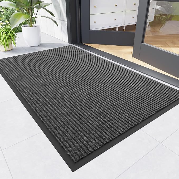 Front Door Mat, Commercial Door Mats Entrance, Low Profile Welcome Mats Non-Slip - Image 2