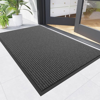 Front Door Mat, Commercial Door Mats Entrance, Low Profile Welcome Mats Non-Slip - Image 2