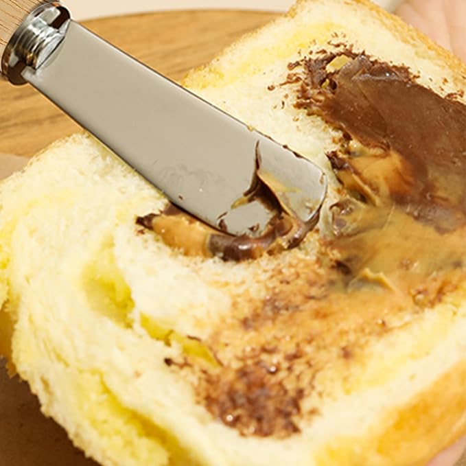 10 Piece Small Cheese Spreader Set, Stainless Steel Butter Spreader, Mini - Image 6
