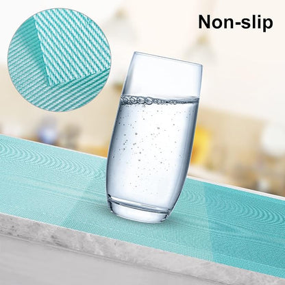 Aofmee Placemats, Placemats Set of 6, Heat Resistant Place Mats, Washable PVC - Image 4