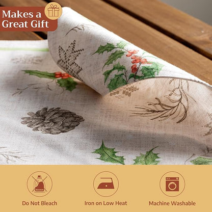Maison d' Hermine Placemats Set of 4 Reusable 100% Cotton | Cloth Place Mats - Image 5