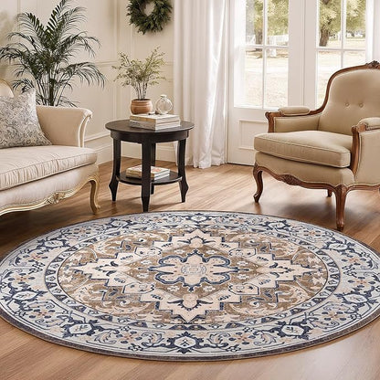 Lofus 4ft Area Rugs for Living Room, Washable Area Rug, Rugs for Bedroom - Image 4