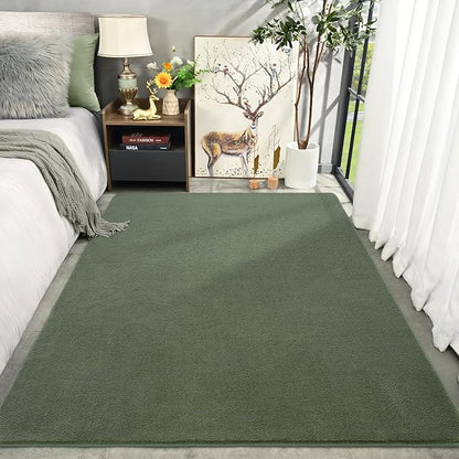 Amearea Large Modern Area Rugs for Bedroom Living Room, 8x10 Feet Sage Green - Image 6