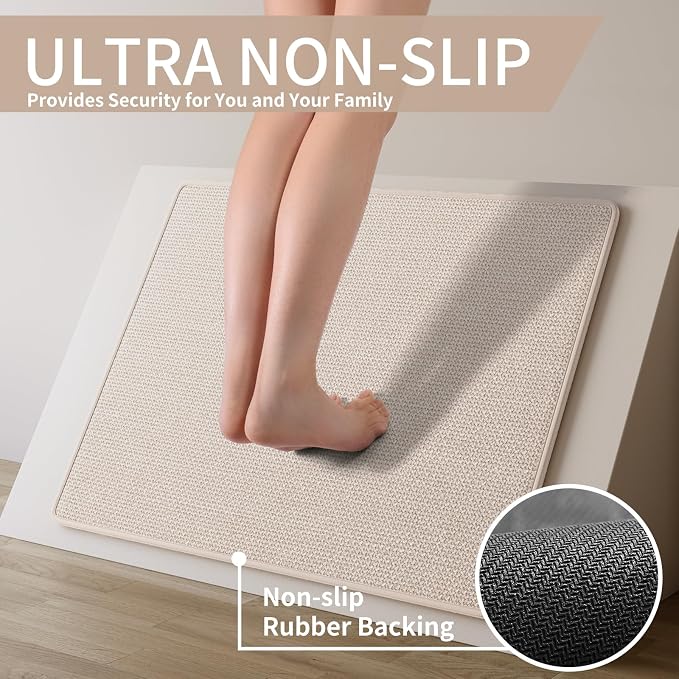 YDKGL Kitchen mats for Floor Water and Oil Absorbent Runner Rugs for Kitchen - Image 3