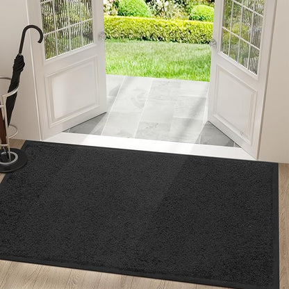 Mibao Super Absorbent Front Door Mat, Non-Slip Washable Indoor Doormats - Image 2