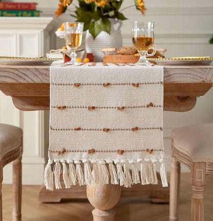 Caflife Boho Table Runner 108 Inchs Long by Caflife