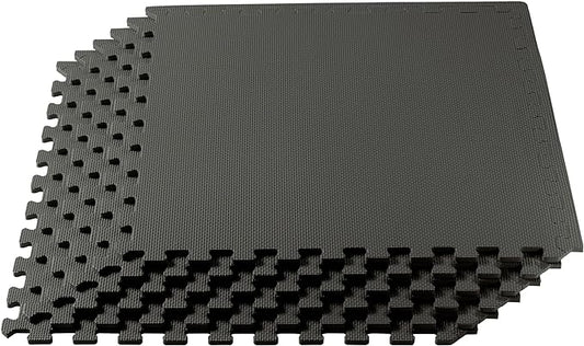 We Sell Mats 3/8" Thick Multipurpose EVA Foam Exercise Floor Mat, Interlocking by WeSellMats