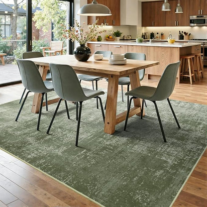 4x6 Ft Area Rugs for Living Room, Soft Non-Slip Washable Rugs Modern Abstract - Image 9